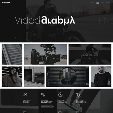 Portfolio minimalistic