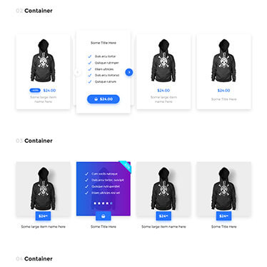 shop Components Flip